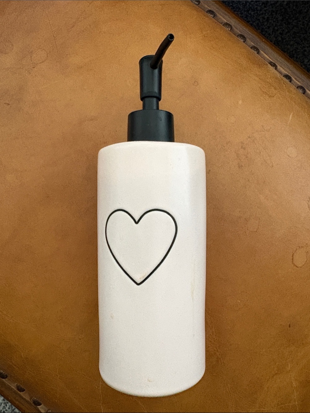 Rae Dunn Heart Valentines Soap Dispenser LIGHT pink